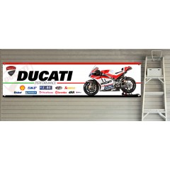 Ducati Corse Sponsor Logo Garage/Workshop Banner